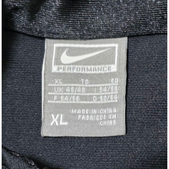 Nike Performance Full Zip Jacket Mens Size XL Black White - Picture 10 of 12